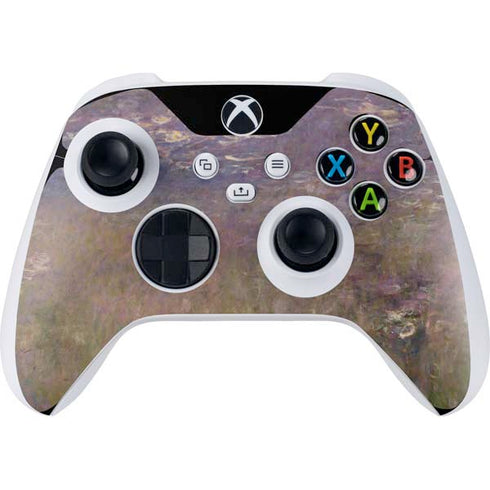 Claude Monet Water Lilies Xbox Series S Controller Skin